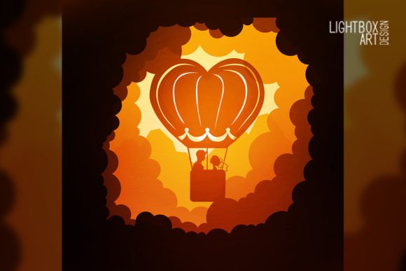 3D SVG Balloon Lightbox