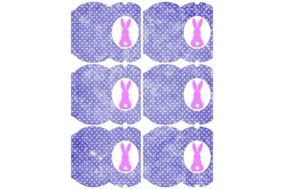3D SVG Gift Boxes: Pillow Boxes Bunny D.22