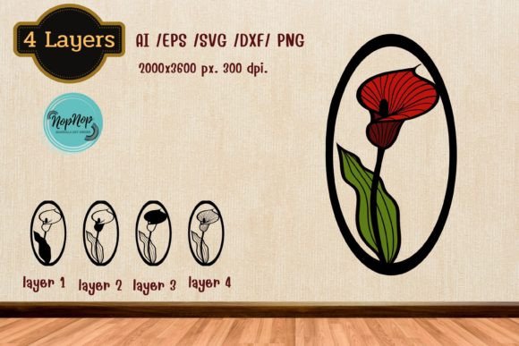 3D SVG Paper Flowers: A Review of the Calla Lily Set