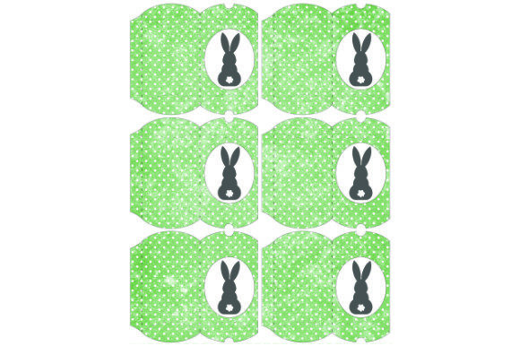 3D SVG Pillow Boxes Bunny C.17