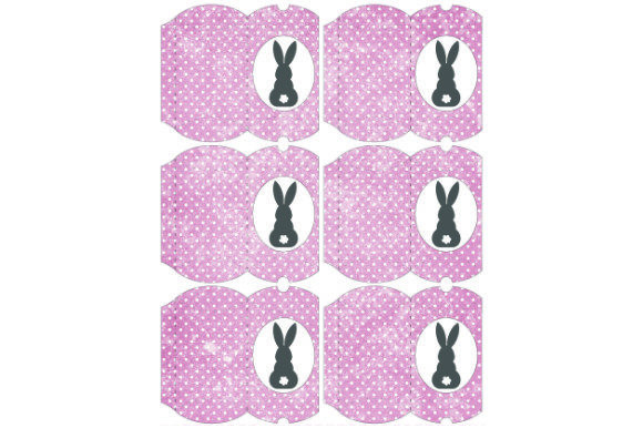 Pillow Boxes Bunny C.12 – 3D SVG Gift Boxes