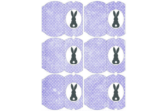 Pillow Boxes Bunny C.20: 3D SVG Gift Boxes