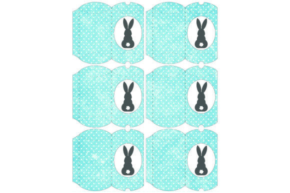 Pillow Boxes Bunny C.28 – 3D SVG Gift Boxes