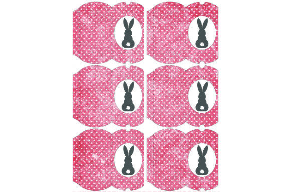Pillow Boxes Bunny C.5. 3D SVG Gift Boxes