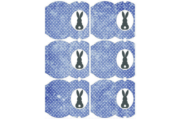 Pillow Boxes Bunny C.7. 3D SVG Gift Boxes