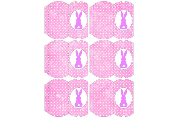 Pillow Boxes Bunny D.23 – 3D SVG Gift Boxes