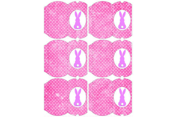 Pillow Boxes Bunny D.24: 3D SVG Gift Boxes
