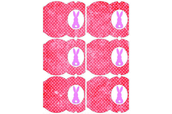 Pillow Boxes Bunny D.6. 3D SVG Gift Boxes