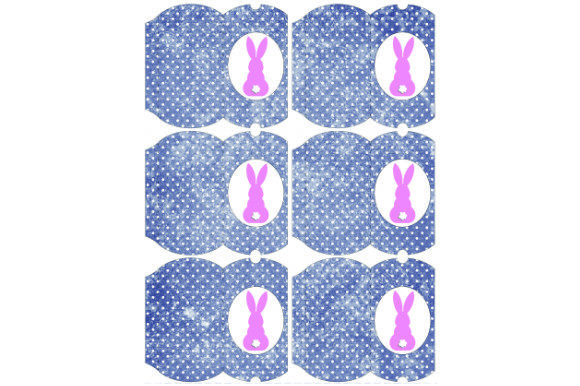 Pillow Boxes Bunny D.7. 3D SVG Gift Boxes