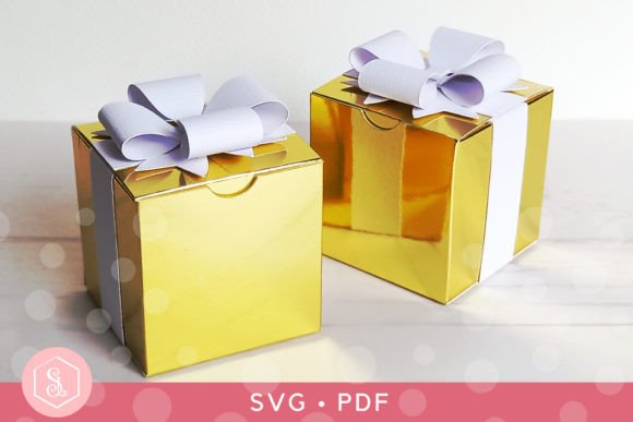 Review: Double Bow Favour Box SVG PDF Template